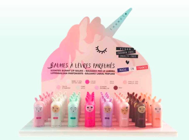 Présentoir baumes licorne