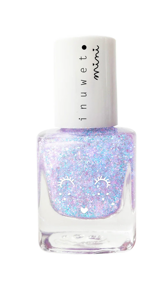 VERNIS ONGLE BLEU PRINCESSE INUWET  VÉGAN ENFANT