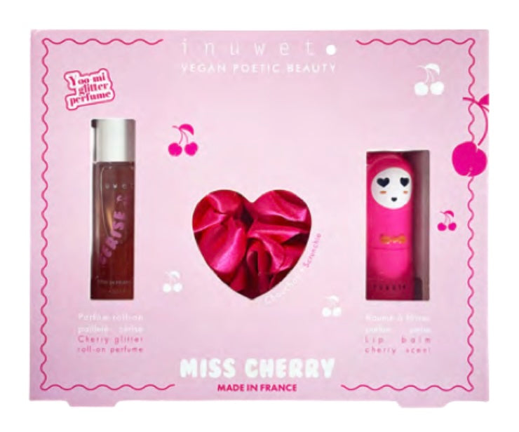 Coffret parfum et baume à lèvre - MISS CERISE