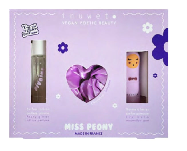 Coffret parfum et baume à lèvre - MISS PIVOINE