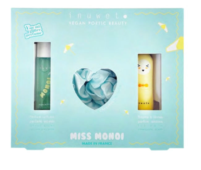 Coffret parfum et baume à lèvre - MISS MONOÏ