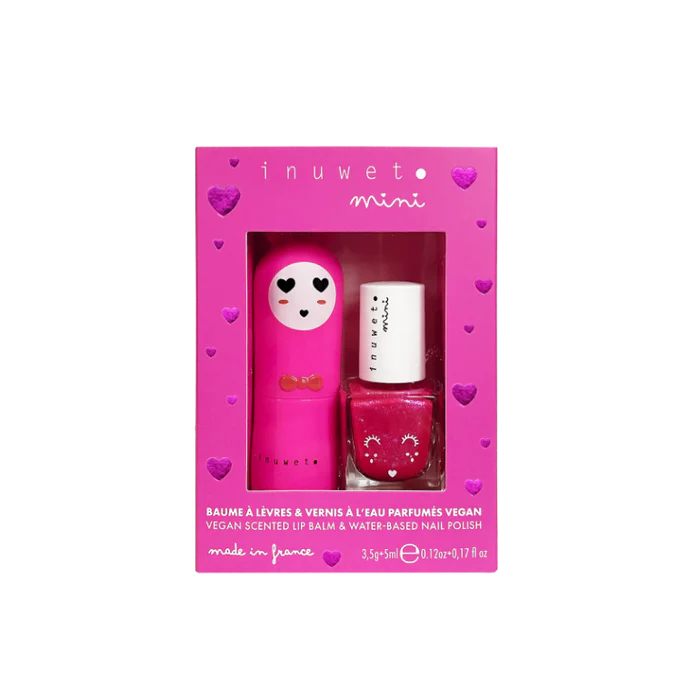 Duo baume & vernis - ROSE FUSHIA