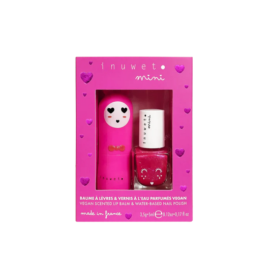 Duo baume & vernis - ROSE FUSHIA