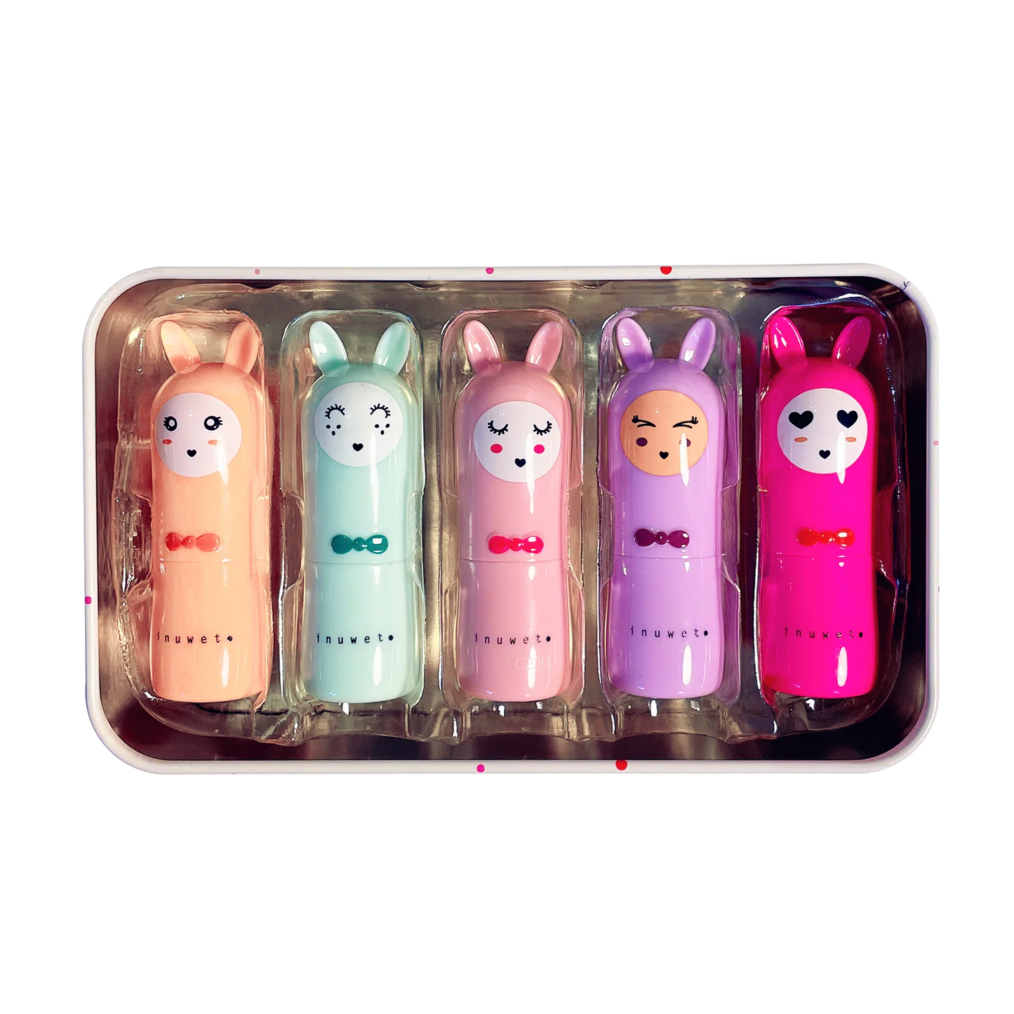 COFFRET RAINBOW - 5 BAUMES À LÈVRES