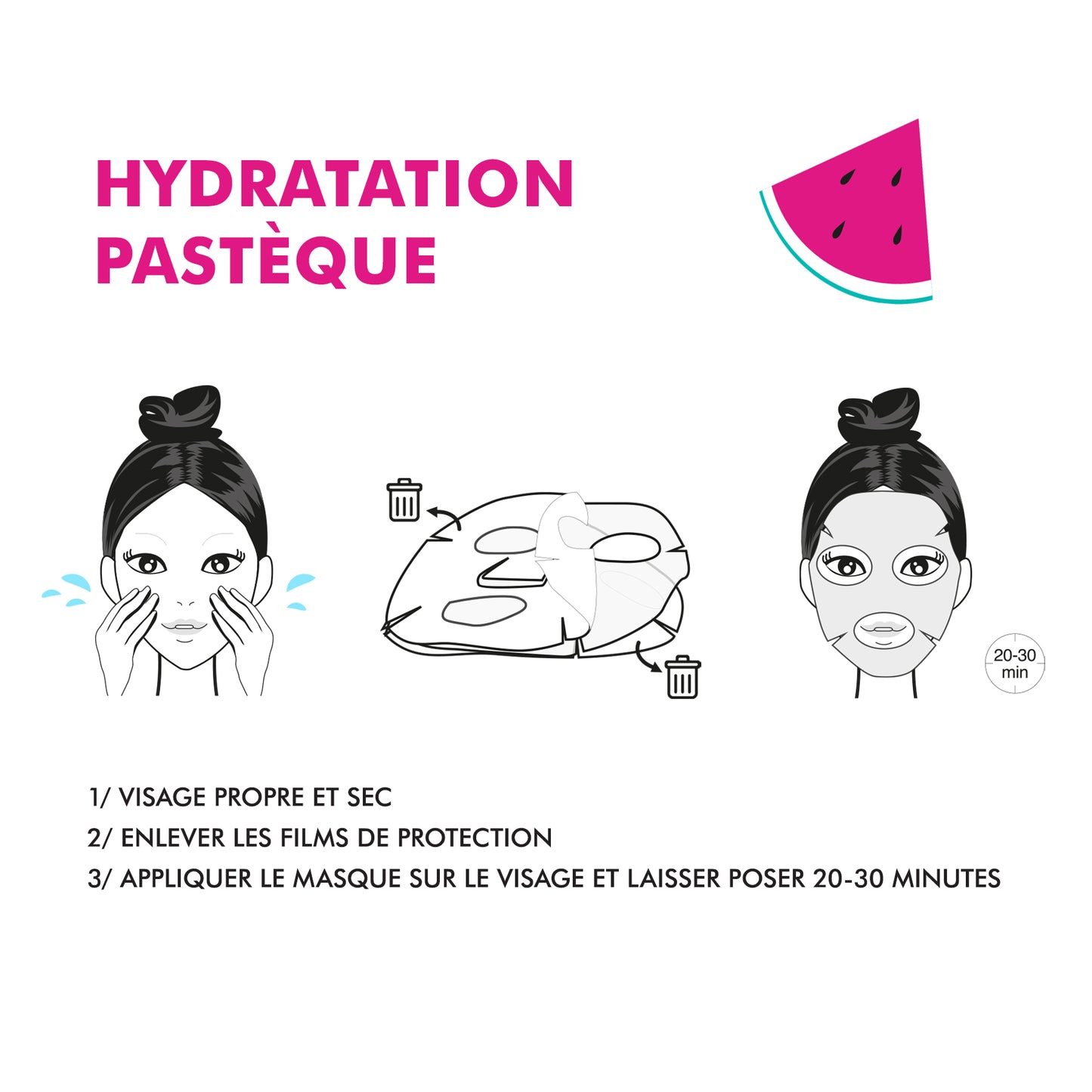 Moisturizing mask- WATERMELON