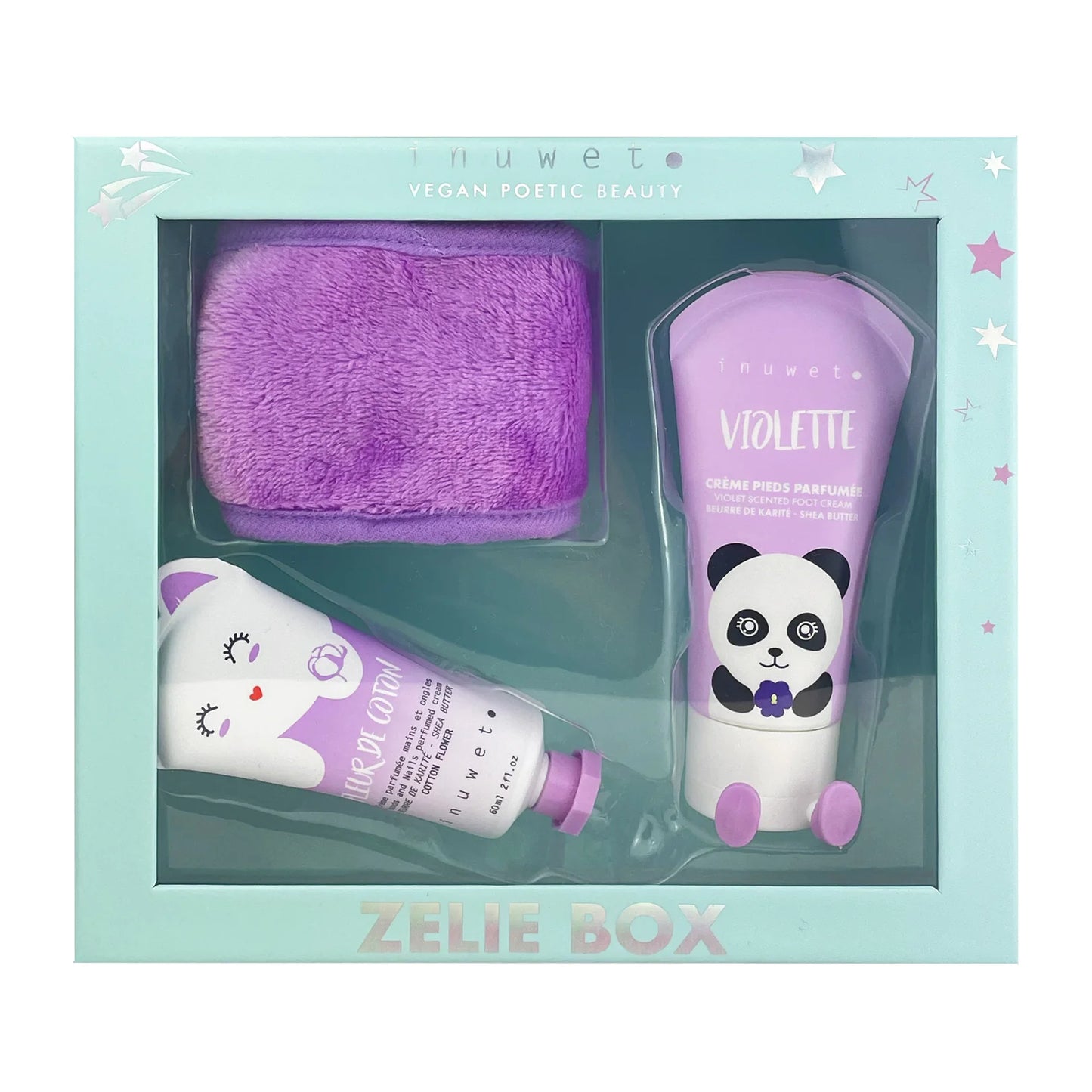 BIENTÔT DISPONIBLE - Coffret Zélie - BANDEAU, CRÈME MAINS & PIEDS