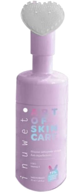 Mousse nettoyante visage