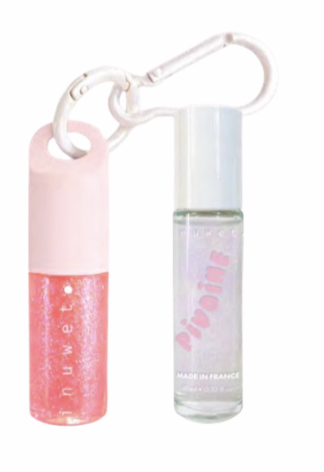 BIENTÔT DISPONIBLE - Coffret Santamania - PARFUM & LIP OIL PIVOINE