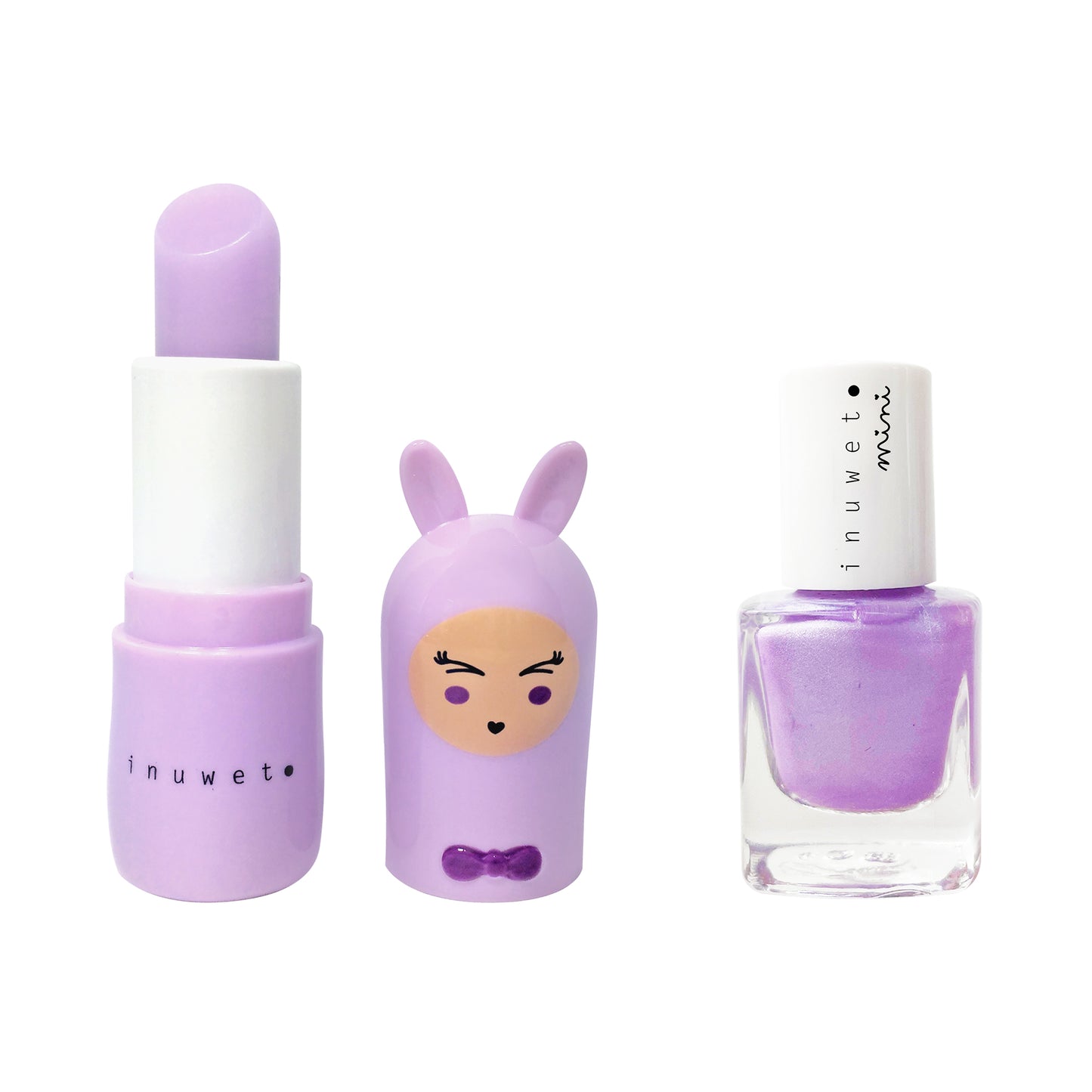 Lip balm & nail polish Duo- PURPLE