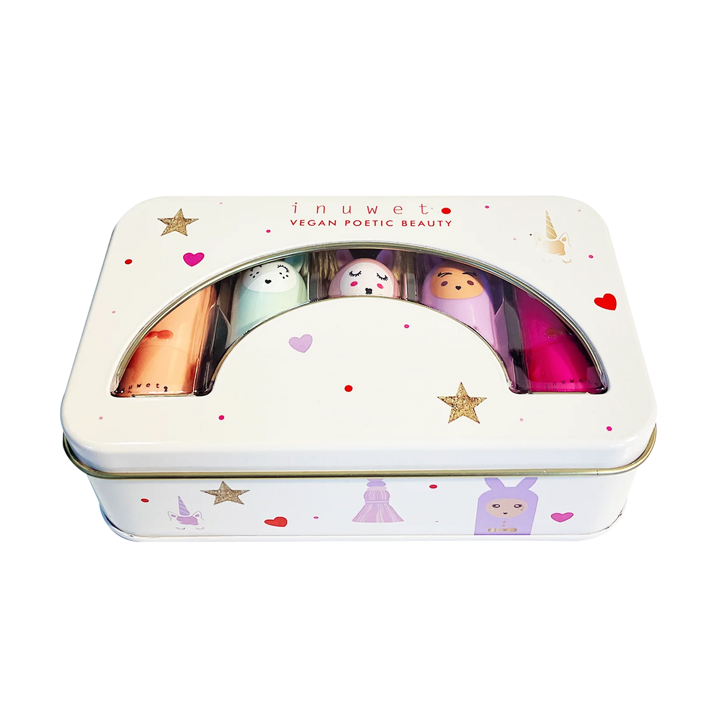 COFFRET RAINBOW - 5 BAUMES À LÈVRES