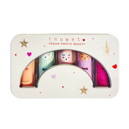COFFRET RAINBOW - 5 BAUMES À LÈVRES