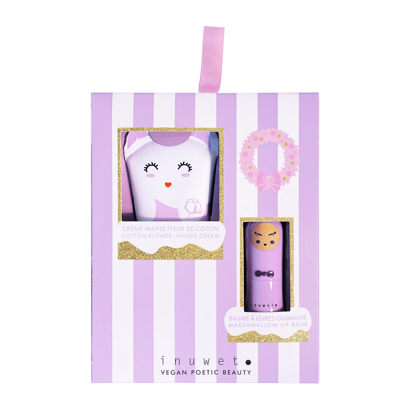 Coffret Li - CRÈME MAINS FLEUR DE COTON & BAUME GUIMAUVE