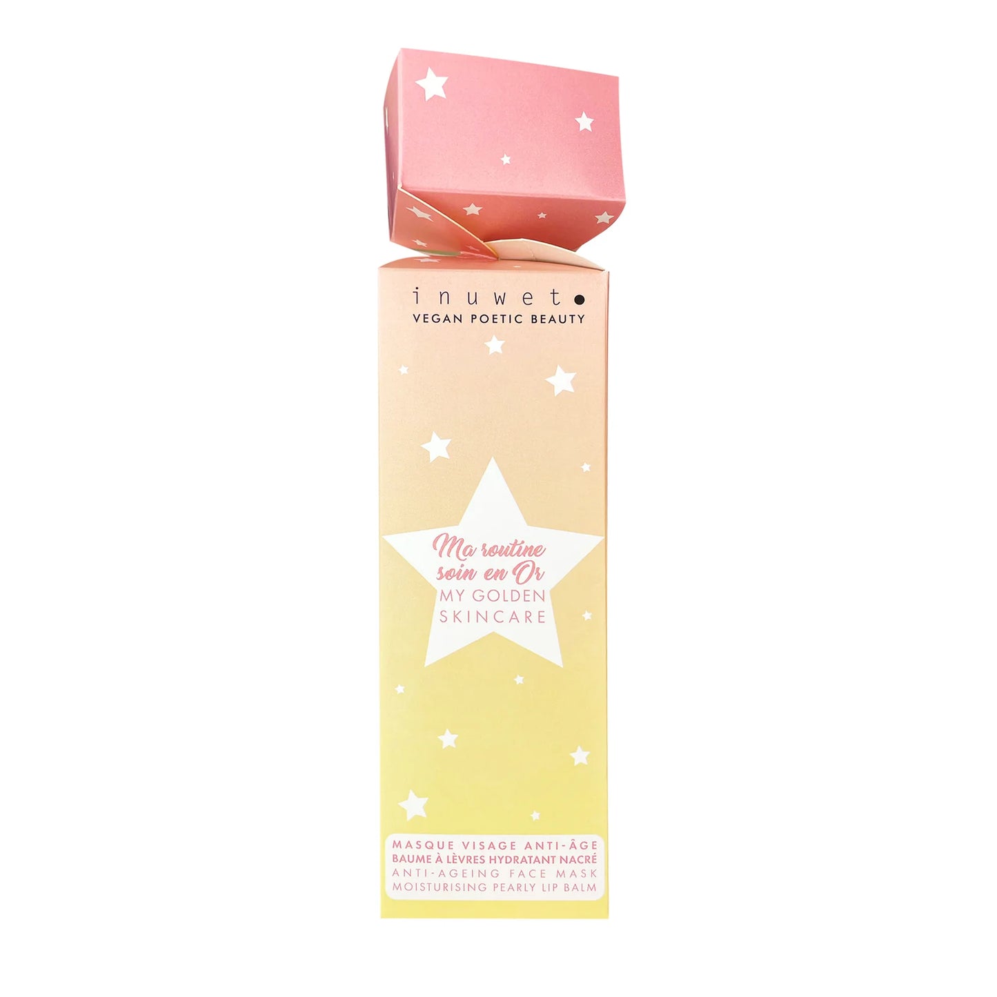BIENTÔT DISPONIBLE - Coffret cracker - MA ROUTINE SOIN EN OR