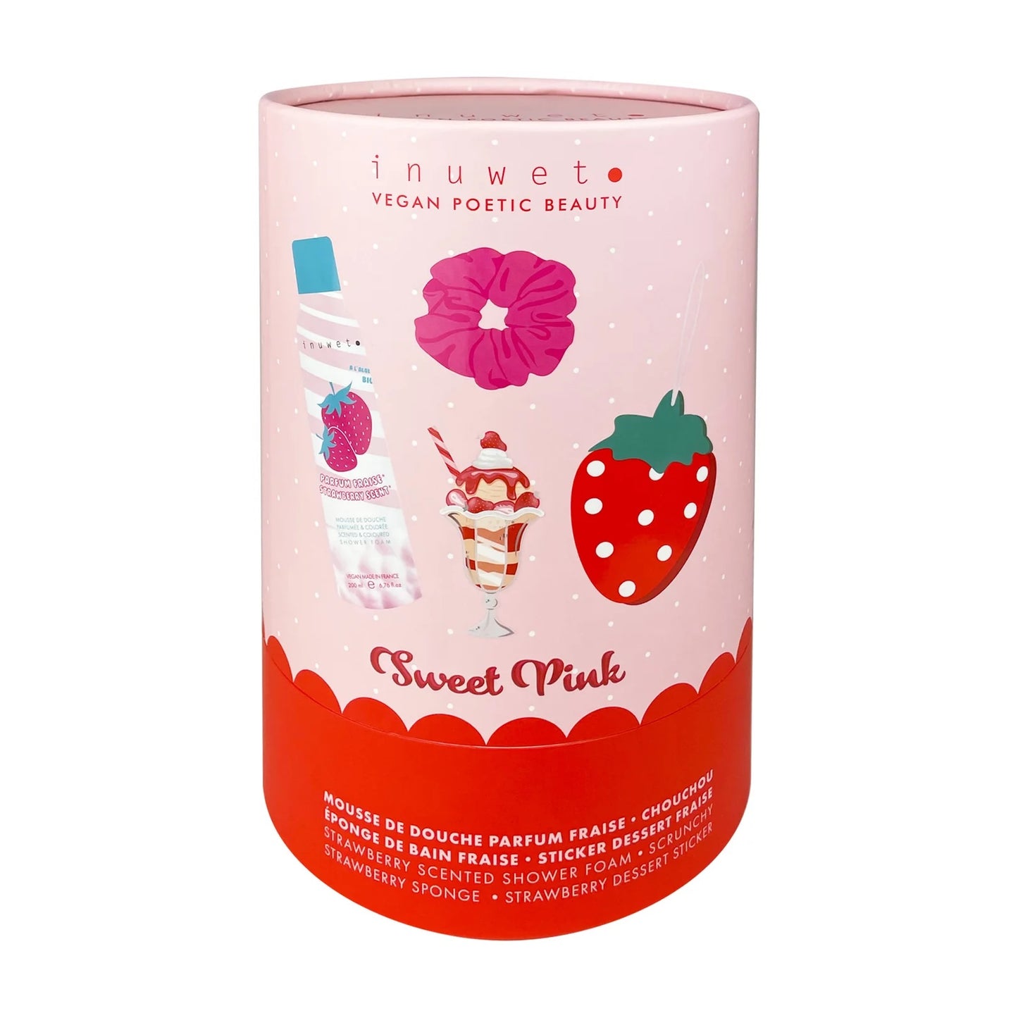 Coffret de bain - FRAISE