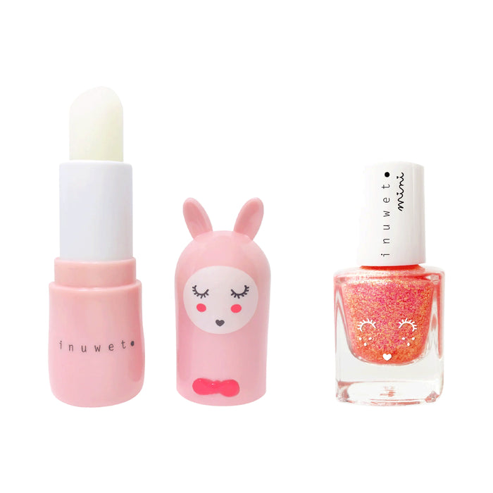 Lip balm & nail polish Duo- PURPLE