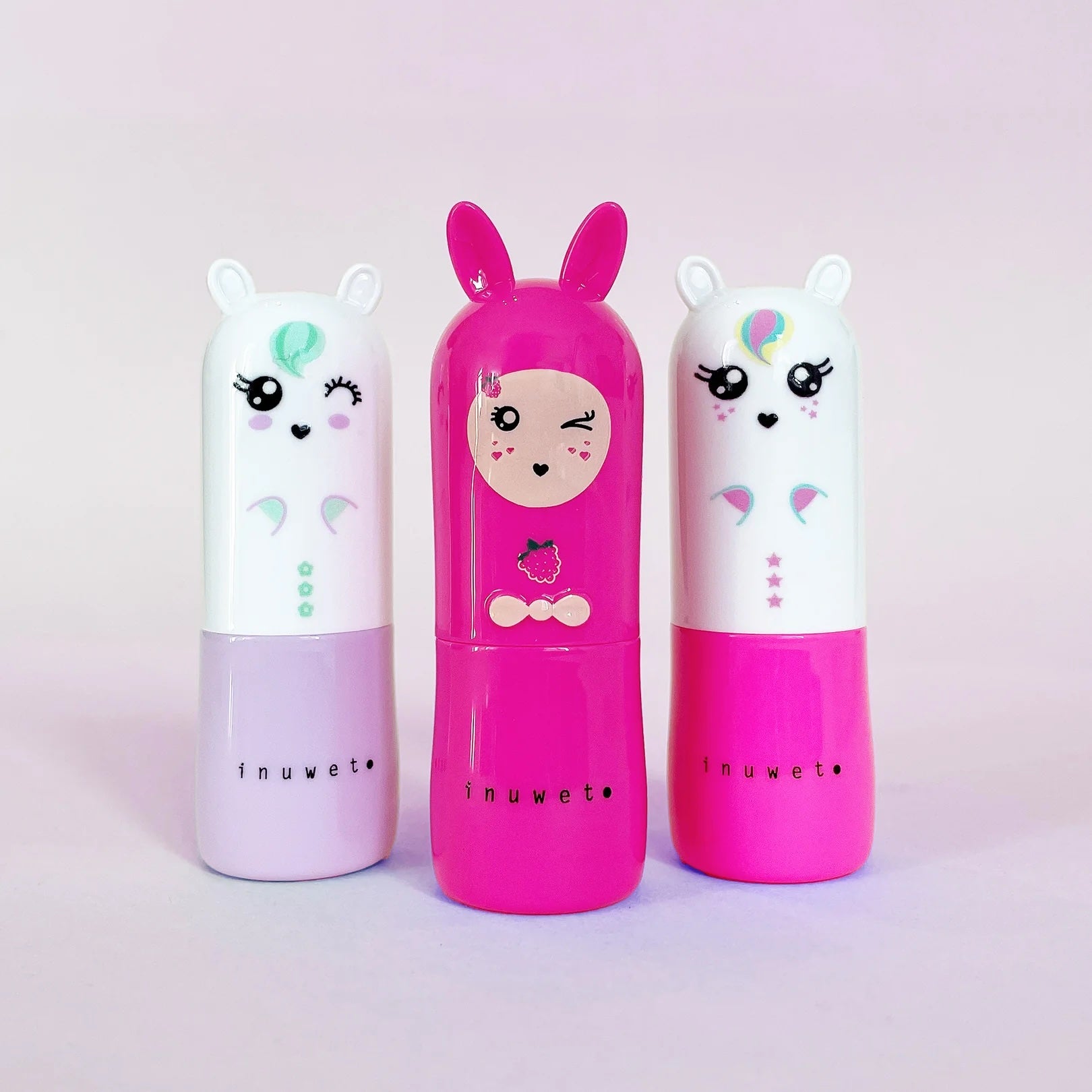 Baume à lèvres zoomania parfum cerise vegan Inuwet