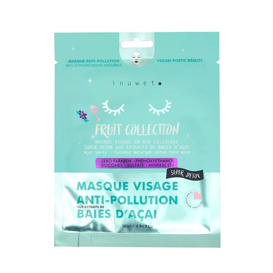 Masque visage - DÉTOX BAIE D'ACAI